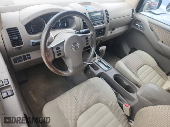 2008 Nissan Frontier SE with VIN 1N6AD06U28C408168, listed as a Copart auction lot 62821755 with 157,486 mi miles and Salvage title. Bid and sale history available at DreamBid. Image 8.