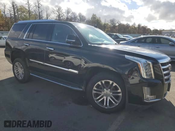2017 Cadillac Escalade z VIN 1GYS4AKJ8HR329295, wystawiony jako Copart lot #87274895 z przebiegiem 146 968 mil mil oraz Szkoda całkowita • Salvage title. Historia ofert i sprzedaży dostępna na DreamBid. Obrazek 4.