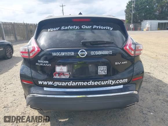 2015 Nissan Murano S with VIN 5N1AZ2MH5FN222076, listed as a IAAI auction lot 42066329 with 158,756 mi miles and . Bid and sale history available at DreamBid. Image 16.