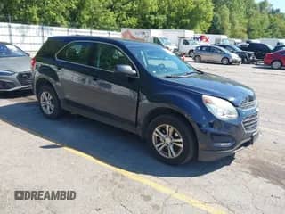 2016 Chevrolet Equinox LS с VIN 2GNFLEEK0G6275918, выставлен на аукционе IAAI как лот 43085554 с пробегом 134 893 миль миль и . История ставок и продаж доступна на DreamBid. Изображение 1.