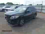 2017 Nissan Pathfinder SV with VIN 5N1DR2MN1HC633492, listed as a IAAI auction lot 42559504 with 110,407 mi miles and . Bid and sale history available at DreamBid. Image 2.