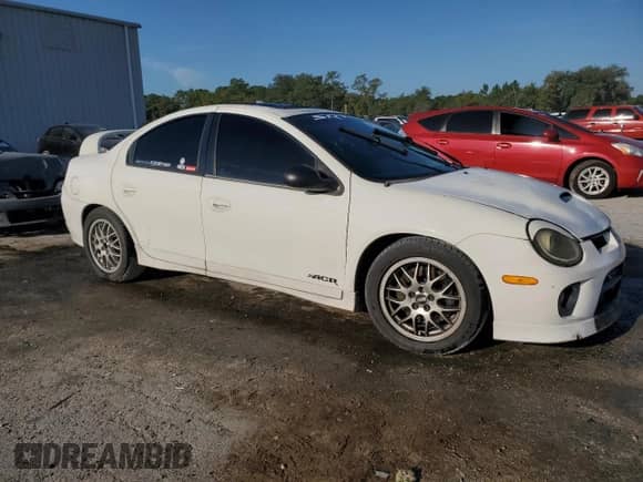 2005 Dodge Neon SRT-4 with VIN 1B3ES66S95D265710, listed as a Copart auction lot 81177885 with 103,741 mi miles and Salvage title. Bid and sale history available at DreamBid. Image 4.
