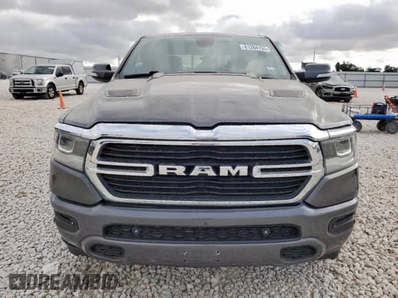 2019 Ram 1500 Laramie with VIN 1C6SRFJTXKN555948, listed as a Copart auction lot 81284155 with 119,898 mi miles and Salvage title. Bid and sale history available at DreamBid. Image 5.