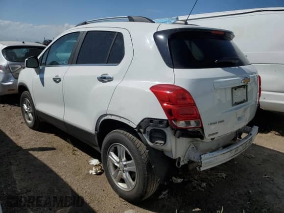 2018 Chevrolet Trax LT with VIN KL7CJPSB7JB601992, listed as a Copart auction lot 67638715 with 83,226 mi miles and Salvage title. Bid and sale history available at DreamBid. Image 2.