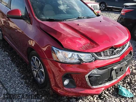 2019 Chevrolet Sonic LT with VIN 1G1JD5SB3K4110470, listed as a Copart auction lot 85143255 with 45,277 mi miles and Salvage title. Bid and sale history available at DreamBid. Image 13.