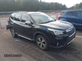 2019 Subaru Forester Touring with VIN JF2SKAWC6KH498611, listed as a IAAI auction lot 43279370 with 91,164 mi miles and . Bid and sale history available at DreamBid. Image 1.