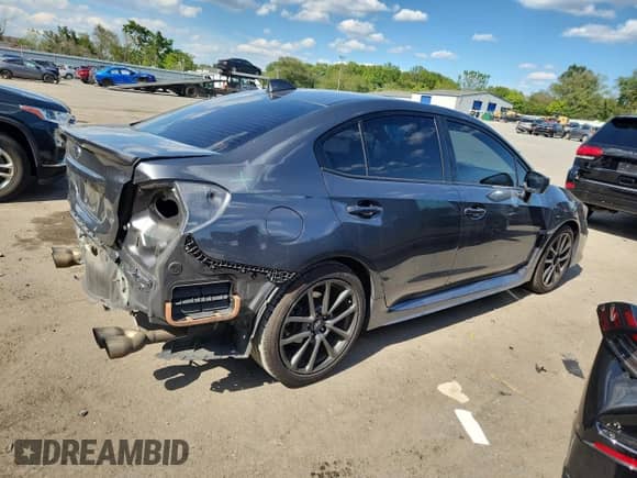 2021 Subaru WRX Premium with VIN JF1VA1C61M9813184, listed as a Copart auction lot 70188015 with 83,781 mi miles and Salvage title. Bid and sale history available at DreamBid. Image 3.