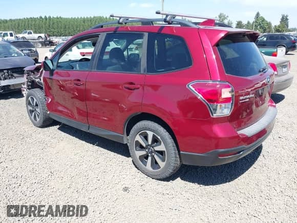2018 Subaru Forester Premium z VIN JF2SJAGC0JH428568, wystawiony jako IAAI lot #42908934 z przebiegiem 147 546 mil mil oraz . Historia ofert i sprzedaży dostępna na DreamBid. Obrazek 3.