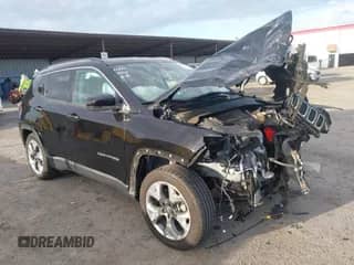 2019 Jeep Compass Limited with VIN 3C4NJCCB2KT667207, listed as a IAAI auction lot 43436087 with 69,899 mi miles and . Bid and sale history available at DreamBid. Image 1.