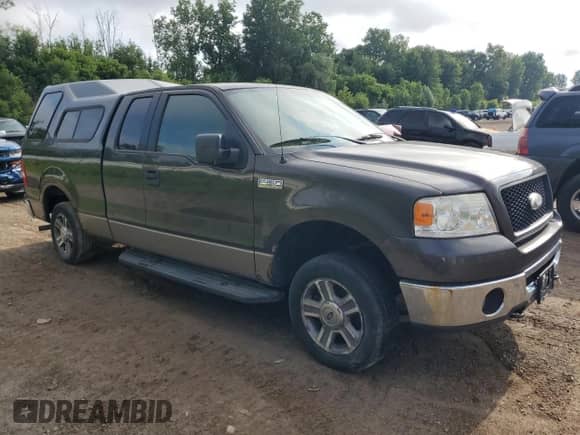 2006 Ford F-150 XLT with VIN 1FTPX14516NB04336, listed as a Copart auction lot 63608815 with 159,948 mi miles and Clean title. Bid and sale history available at DreamBid. Image 4.