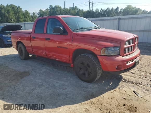 2004 Dodge 1500 SLT z VIN 1D7HU18NX4J261459, wystawiony jako Copart lot #66524055 z przebiegiem 150 963 mil mil oraz Szkoda całkowita • Salvage title. Historia ofert i sprzedaży dostępna na DreamBid. Obrazek 4.