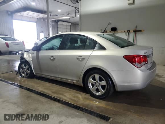 2012 Chevrolet Cruze 1LT with VIN 1G1PF5SC3C7315249, listed as a Copart auction lot 86178285 with Not provided miles and Salvage title. Bid and sale history available at DreamBid. Image 2.