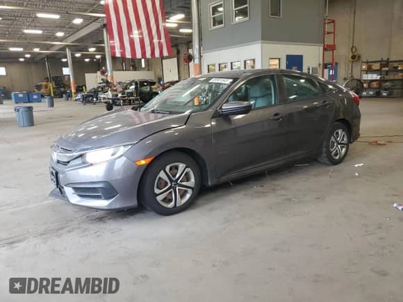 2016 Honda Civic LX с VIN 2HGFC2F5XGH540303, выставлен на аукционе Copart как лот 69991545 с пробегом 76 242 миль миль и Списание • Salvage title. История ставок и продаж доступна на DreamBid. Изображение 1.