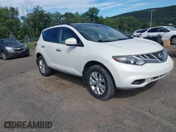 2013 Nissan Murano SV with VIN JN8AZ1MW5DW321344, listed as a IAAI auction lot 42784694 with 115,484 mi miles and . Bid and sale history available at DreamBid. Image 1.