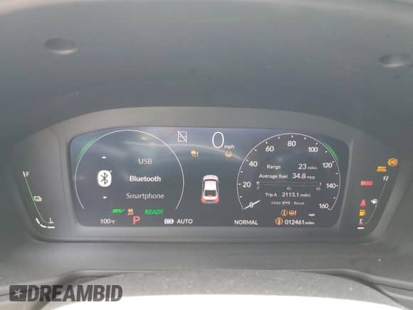 2024 Honda Accord Sport-L with VIN 1HGCY2F78RA091811, listed as a Copart auction lot 68463305 with 12,461 mi miles and Salvage title. Bid and sale history available at DreamBid. Image 9.
