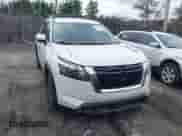 2024 Nissan Pathfinder SV with VIN 5N1DR3BC6RC240547, listed as a IAAI auction lot 42257858 with 13,465 mi miles and . Bid and sale history available at DreamBid. Image 12.