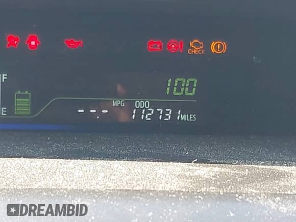 2013 Toyota Prius Two with VIN JTDZN3EU6D3228997, listed as a IAAI auction lot 43103575 with 112,731 mi miles and . Bid and sale history available at DreamBid. Image 15.