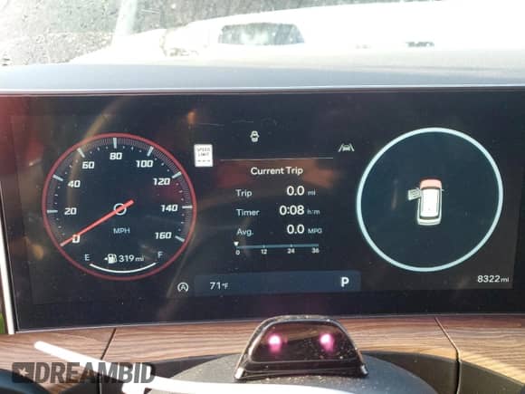 2024 Hyundai Santa Fe Limited с VIN 5NMP44GL9RH035644, выставлен на аукционе Copart как лот 77126484 с пробегом 8 322 миль миль и На запчасти • Non repairable. История ставок и продаж доступна на DreamBid. Изображение 9.