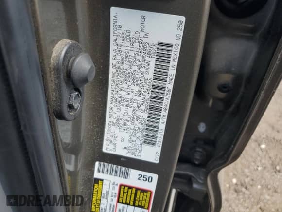 2011 Toyota Tacoma с VIN 3TMLU4EN3BM065292, выставлен на аукционе Copart как лот 70822815 с пробегом 134 942 миль миль и Списание • Salvage title. История ставок и продаж доступна на DreamBid. Изображение 12.