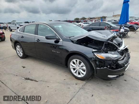 2025 Chevrolet Malibu LT with VIN 1G1ZD5STXSF131588, listed as a Copart auction lot 90022945 with 32,175 mi miles and Clean title. Bid and sale history available at DreamBid. Image 4.
