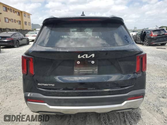 2024 Kia Sorento SX with VIN 5XYRK4JF2RG281415, listed as a Copart auction lot 54387415 with 21,979 mi miles and Non repairable. Bid and sale history available at DreamBid. Image 6.