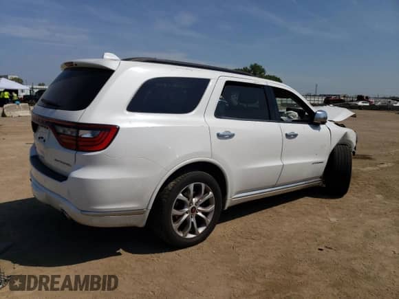 2017 Dodge Durango Citadel Anodized Platinum с VIN 1C4SDJET9HC691108, выставлен на аукционе Copart как лот 69275754 с пробегом 121 364 миль миль и Списание • Salvage title. История ставок и продаж доступна на DreamBid. Изображение 3.