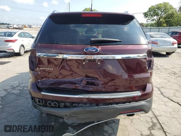 2018 Ford Explorer Limited с VIN 1FM5K7F82JGA17800, выставлен на аукционе Copart как лот 65255865 с пробегом 40 483 миль миль и Списание • Salvage title. История ставок и продаж доступна на DreamBid. Изображение 6.