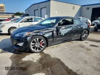 2014 Hyundai Genesis Coupe Ultimate с VIN KMHHU6KJ4EU115678, выставлен на аукционе Copart как лот 71717355 с пробегом 21 433 миль миль и Списание • Salvage title. История ставок и продаж доступна на DreamBid. Изображение 1.