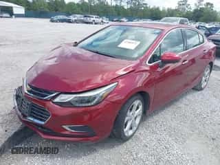 2017 Chevrolet Cruze Premier z VIN 1G1BF5SM0H7181276, wystawiony jako IAAI lot #42381971 z przebiegiem 78 232 mil mil oraz . Historia ofert i sprzedaży dostępna na DreamBid. Obrazek 2.