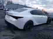 2021 Lexus IS 300 with VIN JTHC81F29M5043408, listed as a Copart auction lot 81128854 with 47,625 mi miles and Salvage title. Bid and sale history available at DreamBid. Image 3.