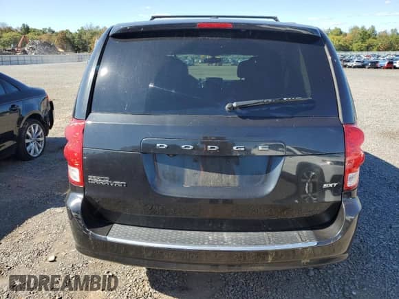 2017 Dodge Grand Caravan SXT with VIN 2C4RDGCG1HR548880, listed as a Copart auction lot 71483975 with 177,850 mi miles and Salvage title. Bid and sale history available at DreamBid. Image 6.
