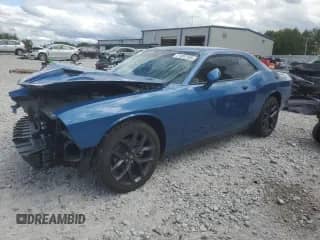 2023 Dodge Challenger SXT with VIN 2C3CDZAG5PH682319, listed as a Copart auction lot 71497155 with 24,932 mi miles and Non repairable. Bid and sale history available at DreamBid. Image 1.