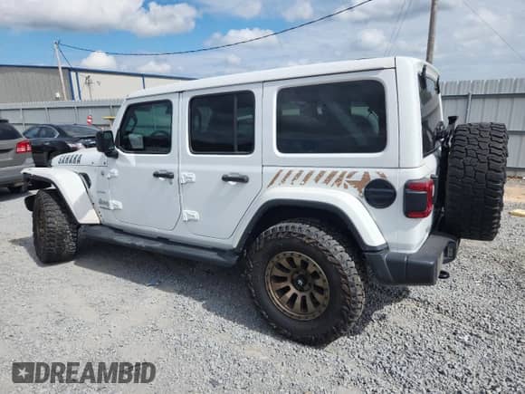 2021 Jeep Wrangler Unlimited Sahara с VIN 1C4HJXEN7MW813125, выставлен на аукционе Copart как лот 80245405 с пробегом 40 397 миль миль и Списание • Salvage title. История ставок и продаж доступна на DreamBid. Изображение 2.