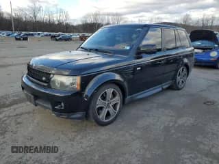 2012 Land Rover Range Rover Sport SC with VIN SALSH2E40CA741443, listed as a Copart auction lot 85862434 with 108,659 mi miles and Salvage title. Bid and sale history available at DreamBid. Image 1.