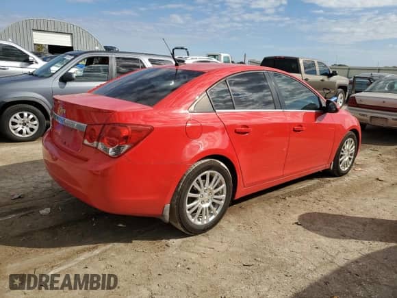 2014 Chevrolet Cruze ECO z VIN 1G1PJ5SB9E7472843, wystawiony jako Copart lot #85641865 z przebiegiem 142 207 mil mil oraz Szkoda całkowita • Salvage title. Historia ofert i sprzedaży dostępna na DreamBid. Obrazek 3.