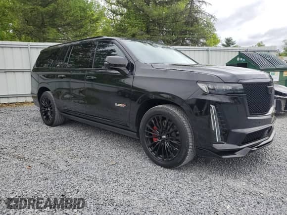 2023 Cadillac Escalade ESV AWD V-Series z VIN 1GYS4SK93PR229583, wystawiony jako Copart lot #57963475 z przebiegiem 19 649 mil mil oraz Szkoda całkowita • Salvage title. Historia ofert i sprzedaży dostępna na DreamBid. Obrazek 4.