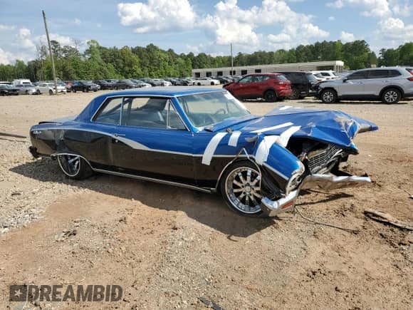 1964 Chevrolet Malibu с VIN 45837A168296, выставлен на аукционе Copart как лот 55278165 с пробегом 53 797 миль миль и Списание • Salvage title. История ставок и продаж доступна на DreamBid. Изображение 4.