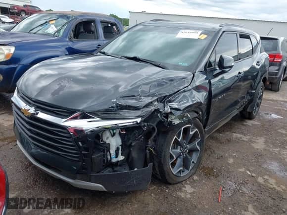 2020 Chevrolet Blazer LT with VIN 3GNKBDRSXLS558568, listed as a IAAI auction lot 42616955 with 134,945 mi miles and . Bid and sale history available at DreamBid. Image 19.