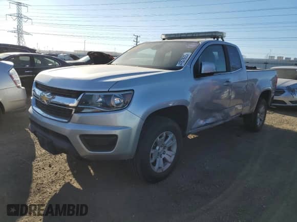 2018 Chevrolet Colorado 4WD LT z VIN 1GCHTCEAXJ1211926, wystawiony jako Copart lot #41578925 z przebiegiem Nie podano mil oraz Szkoda całkowita • Salvage title. Historia ofert i sprzedaży dostępna na DreamBid. Obrazek 1.