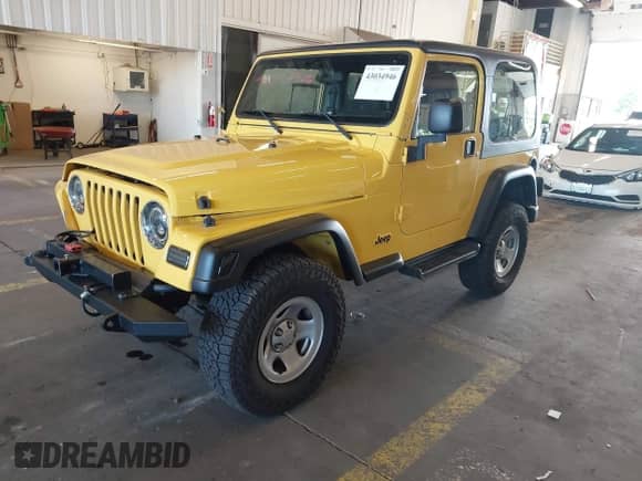 2003 Jeep Wrangler Sport with VIN 1J4FA49S23P374277, listed as a IAAI auction lot 43034946 with 141,376 mi miles and . Bid and sale history available at DreamBid. Image 17.