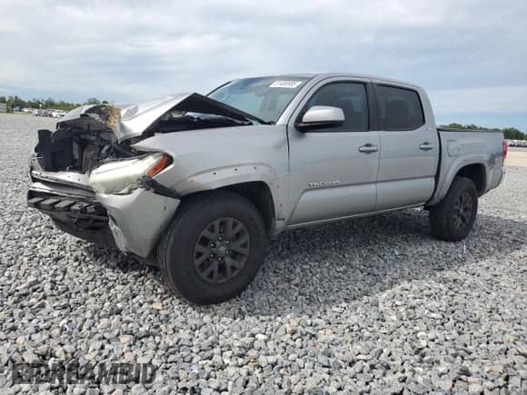 2021 Toyota Tacoma SR5 with VIN 5TFAZ5CN3MX098288, listed as a Copart auction lot 81489995 with 80,073 mi miles and Non repairable. Bid and sale history available at DreamBid. Image 1.