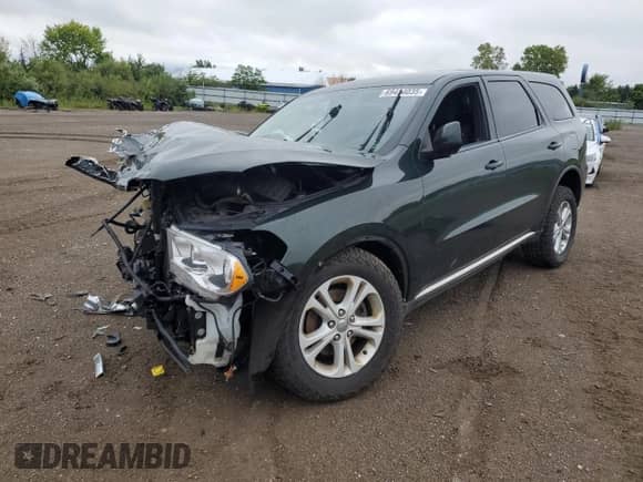 2011 Dodge Durango Express with VIN 1D4RE2GG8BC734283, listed as a Copart auction lot 69424035 with Not provided miles and Salvage title. Bid and sale history available at DreamBid. Image 1.