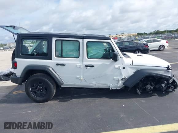 2025 Jeep Wrangler Sport S с VIN 1C4PJXDG4SW650607, выставлен на аукционе IAAI как лот 43134560 с пробегом 482 миль миль и . История ставок и продаж доступна на DreamBid. Изображение 14.