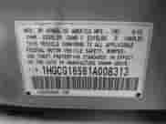 2001 Honda Accord EX с VIN 1HGCG16561A008313, выставлен на аукционе IAAI как лот 42939873 с пробегом Не указан миль и . История ставок и продаж доступна на DreamBid. Изображение 9.