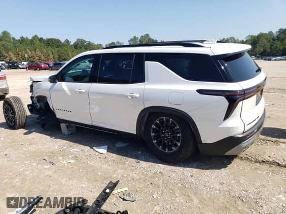 2025 Chevrolet Traverse AWD Z71 with VIN 1GNEVJRS3SJ227916, listed as a Copart auction lot 81410215 with 4,208 mi miles and Salvage title. Bid and sale history available at DreamBid. Image 2.