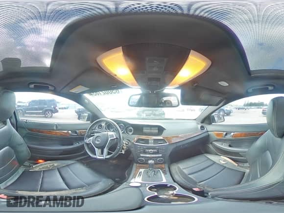 2014 Mercedes-Benz C 250 with VIN WDDGJ4HB0EG205086, listed as a Copart auction lot 65002165 with 112,297 mi miles and Salvage title. Bid and sale history available at DreamBid. Image 14.