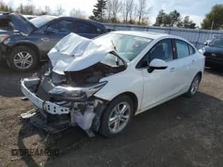 2017 Chevrolet Cruze LT with VIN 3G1BE5SM0HS604023, listed as a Copart auction lot 83956725 with 196,671 mi miles and Salvage title. Bid and sale history available at DreamBid. Image 1.