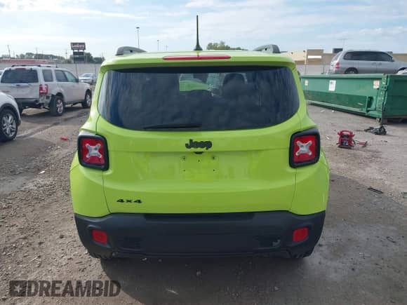 2017 Jeep Renegade Latitude with VIN ZACCJBBB0HPF28681, listed as a IAAI auction lot 43391798 with Not provided miles and . Bid and sale history available at DreamBid. Image 17.
