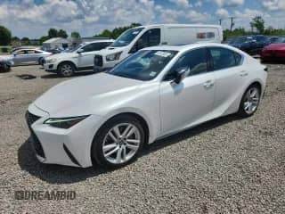 2021 Lexus IS 300 with VIN JTHC81F26M5047593, listed as a Copart auction lot 65162905 with 92,206 mi miles and Salvage title. Bid and sale history available at DreamBid. Image 1.