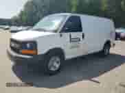 2017 Chevrolet Express Cargo with VIN 1GCWGAFF5H1108403, listed as a Copart auction lot 67507695 with 177,766 mi miles and Salvage title. Bid and sale history available at DreamBid. Image 1.